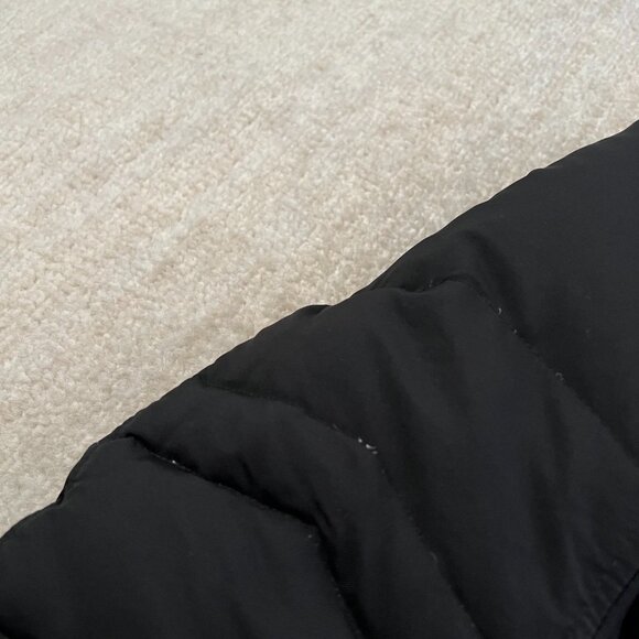 Calvin Klein Duck Down Black Short Winter Puffer Coat M - Picture 9 of 11